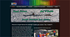 Desktop Screenshot of kayakkaboose.com